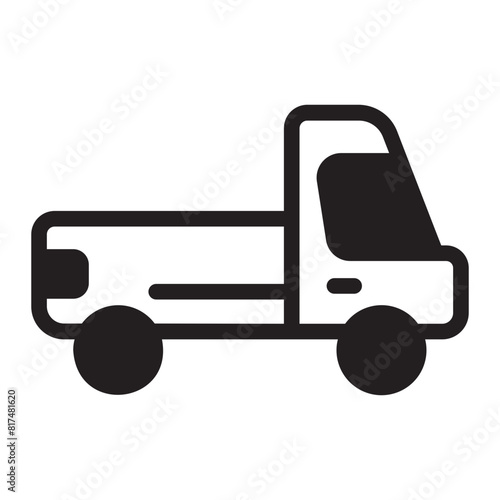 pickup glyph icon