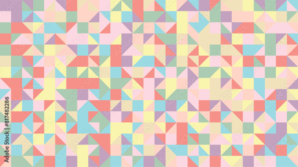 Arts Backgrounds. Abstract Geometric Triangle Pattern
