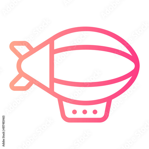 zeppelin gradient icon