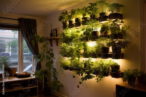 Bring the beauty of nature indoors with our innovative wall-mounted planter