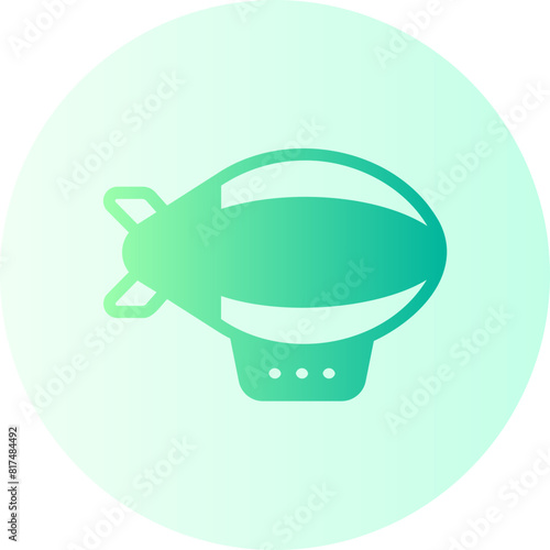 zeppelin gradient icon