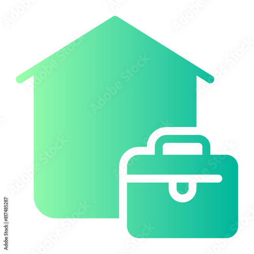 homeoffice gradient icon