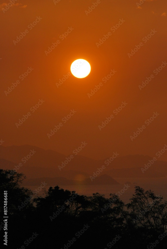 Espectacular atardecer en el Parque Nacional Mochima Estado Sucre,Venezuela. Espectacular atardecer en el Parque Nacional Mochima Estado Sucre,Venezuela.