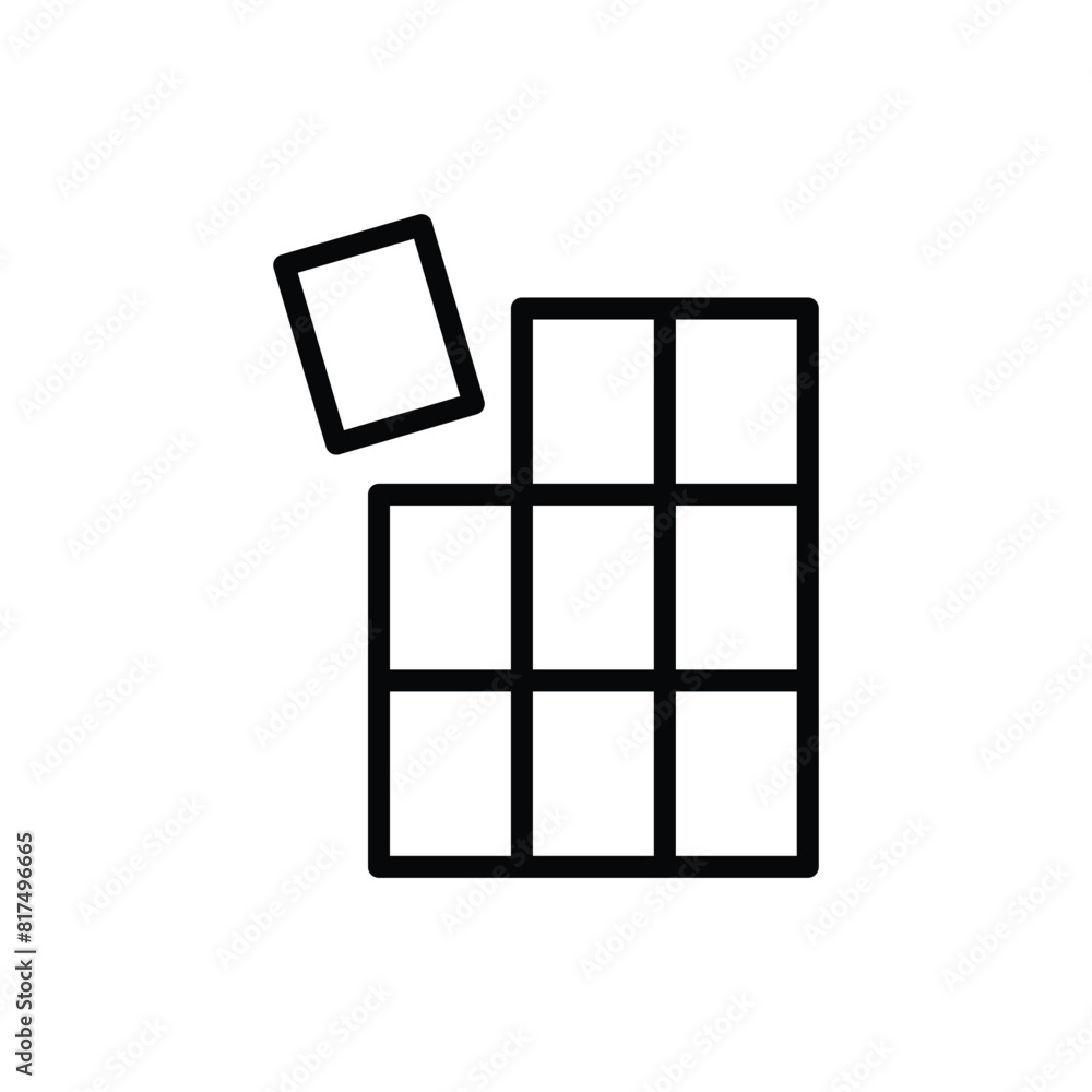 chocolate icon vector template design flat and simple chocolate icon vector template design flat and simple