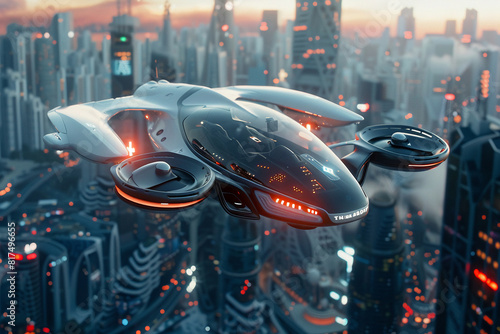 Electric flying cars promise to revolutionize urban mobility.