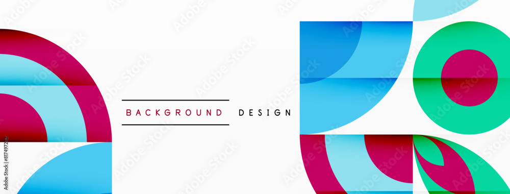 Circles and petals. Geometric beautiful abstract minimal template for Wallpaper, Banner, Background, Card, Book Illustration, landing page Circles and petals. Geometric beautiful abstract minimal template for Wallpaper, Banner, Background, Card, Book Illustration, landing page