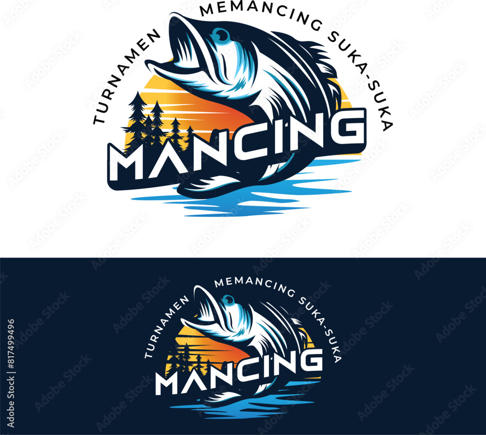Fishing Logo Tournament Fishing Logo Tournament