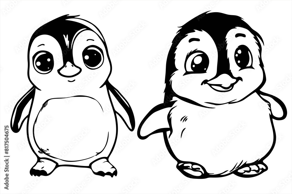 two penguins two penguins