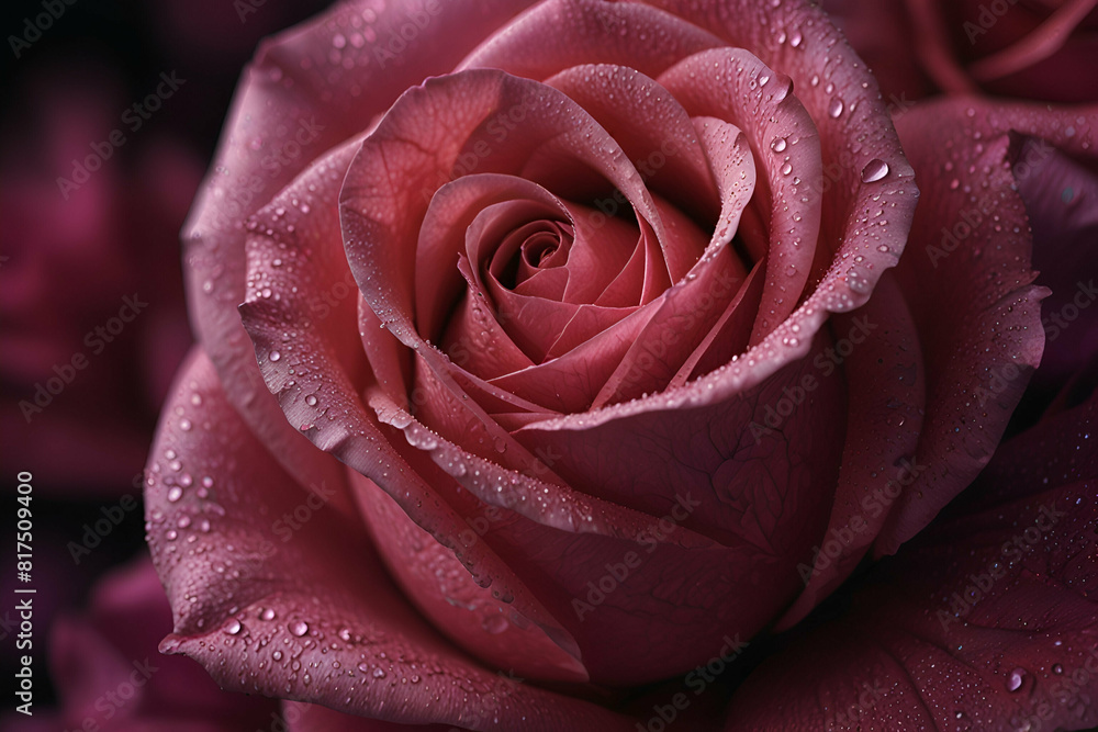 pink rose flower with velvet petals close up pink rose flower with velvet petals close up