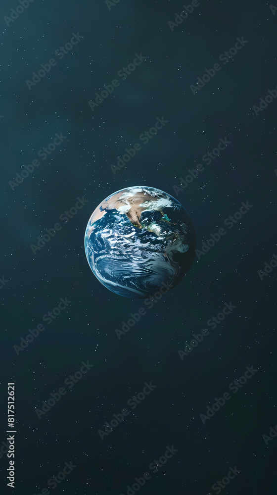 blue earth in space blue earth in space