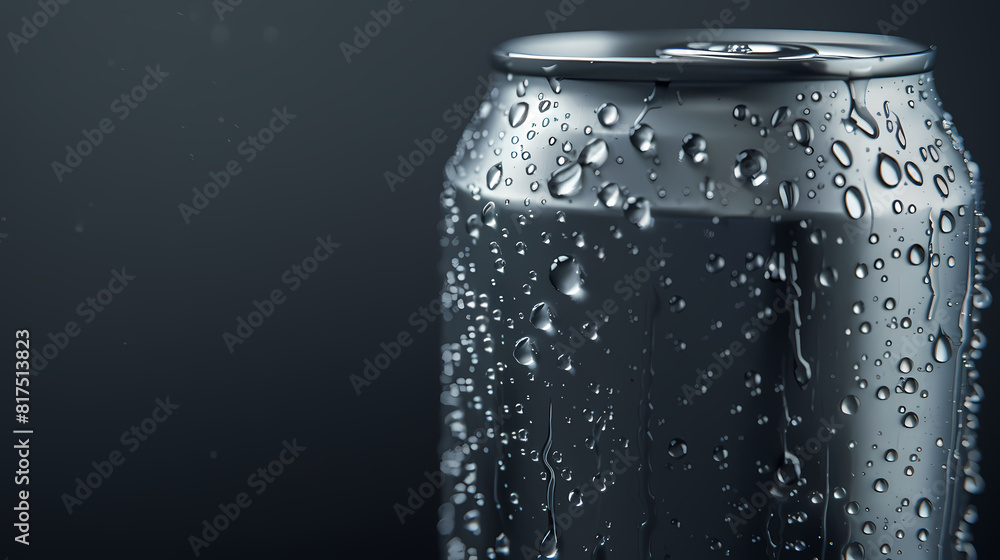 A blank aluminum can A blank aluminum can