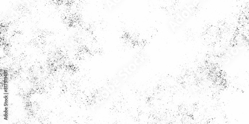 Vector grunge black and white crack paper texture design and texture of a concrete wall with cracks and scratches background.  abstract vintage of old surface dusty rough texture background.