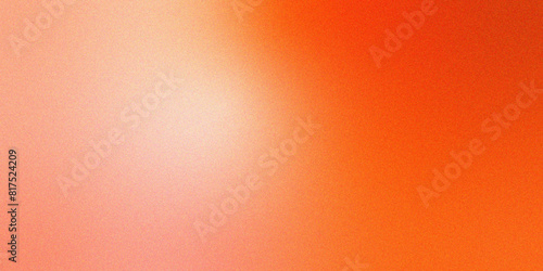 Abstract blurred orange grainy gradient background vector orange gradient art. Gradation in shades of gradient pattern background. abstract smooth blur orange mesh color gradient effect background.