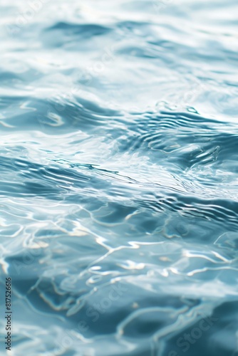 Abstract Background of Rippling Water with Soft Reflections