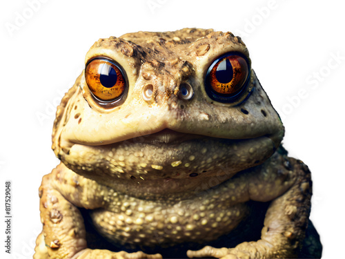 toad isolated on white background