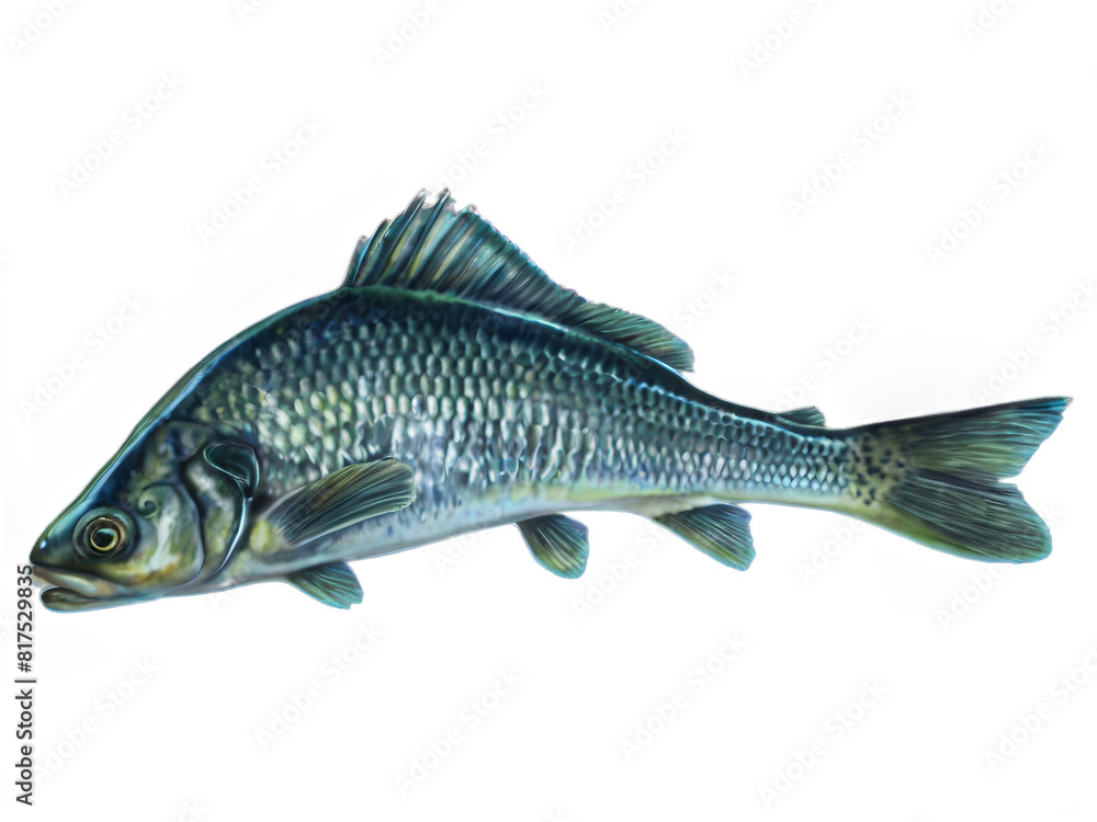 Fototapeta premium fish on a white background