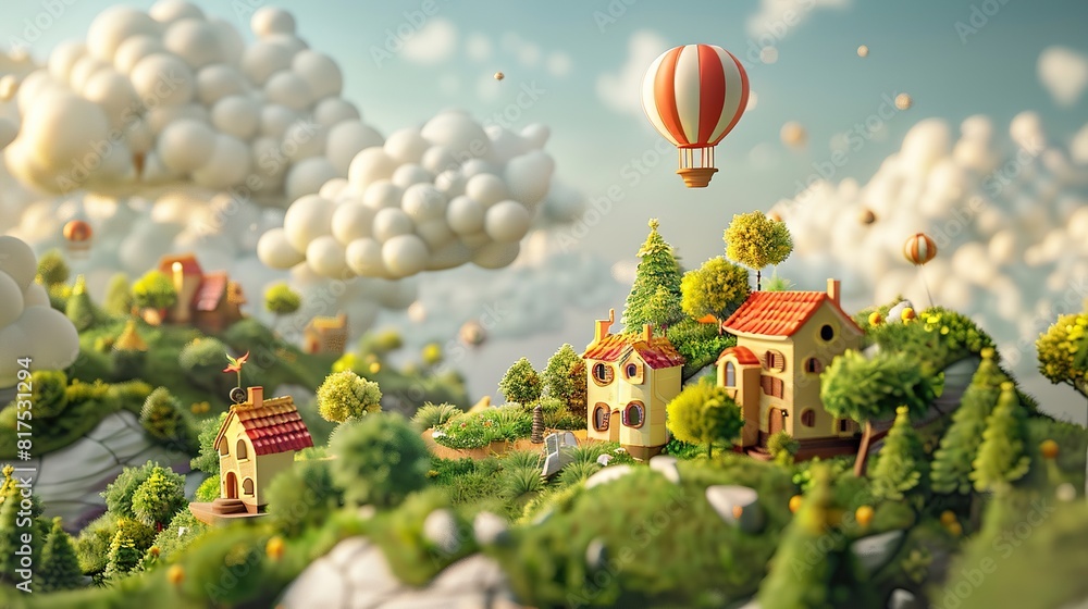 Design your dream world with mesh generation and cloud Design your dream world with mesh generation and cloud