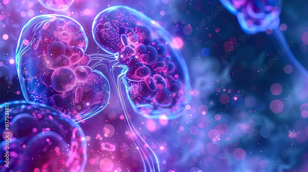 Flowing Adrenal Glands Adrenal glands with flowing light Flowing Adrenal Glands Adrenal glands with flowing light