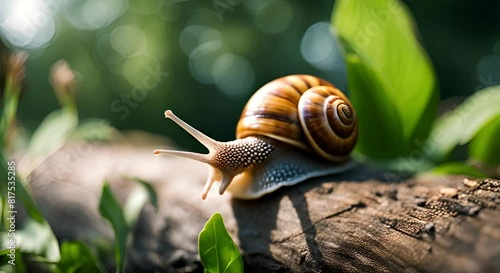 Snail Mollusc Garden image  photo