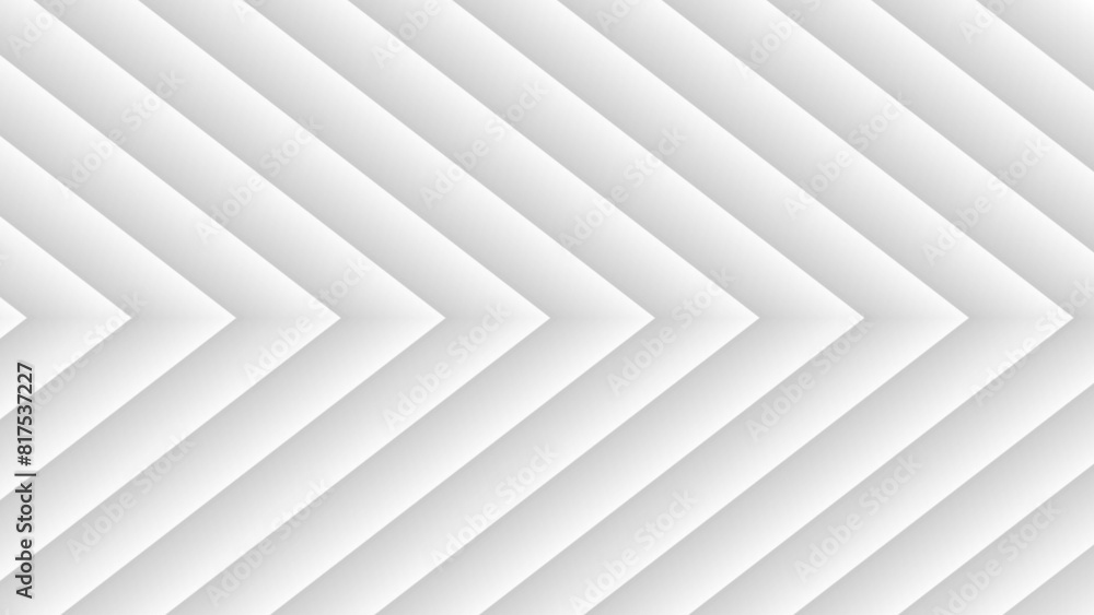 Obraz premium Light gray Arrows Horizontal illustration. Slide Transitions white background 4k illustration. 