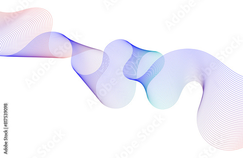 Wavy Abstract background with business lines, business curve lines, graphic element colorful vector illustration background