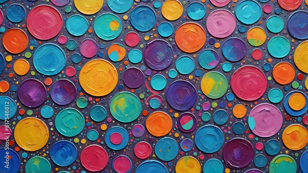 luxury abstract background painted in oil. geometric background texture with circles and dots luxury abstract background painted in oil. geometric background texture with circles and dots