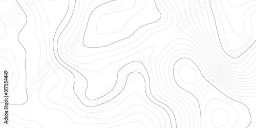 Wave topographic doted lines contour map, topographic wavy map dot line background. Abstract geographic wave grid line map. Vector illustration. photo