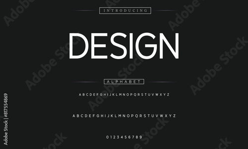 Future modern alphabet font. Typography urban style fonts for sport, technology, digital, movie logo design.