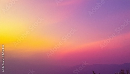 Textured Spectrum  Abstract Pink  Purple  Yellow Gradient