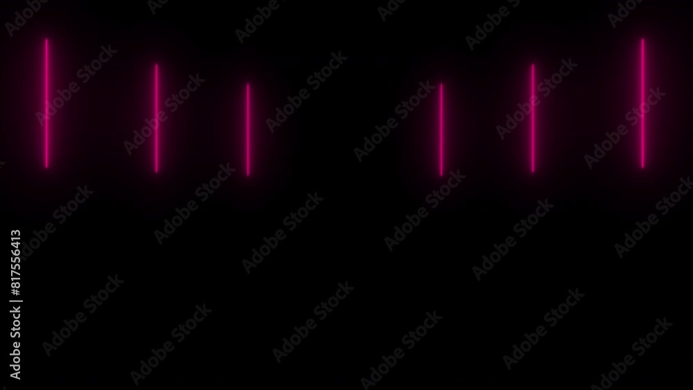 Simple in-and-out neon glowing line animation 4K. Techno night club sparky spectrum same color generated sunbeam bg stock footage. Stripes moving energy burst cyber trendy marketing music video asset. Simple in-and-out neon glowing line animation 4K. Techno night club sparky spectrum same color generated sunbeam bg stock footage. Stripes moving energy burst cyber trendy marketing music video asset.