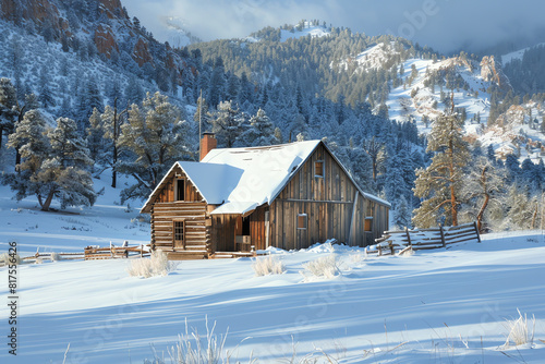 House with Snow © ARM