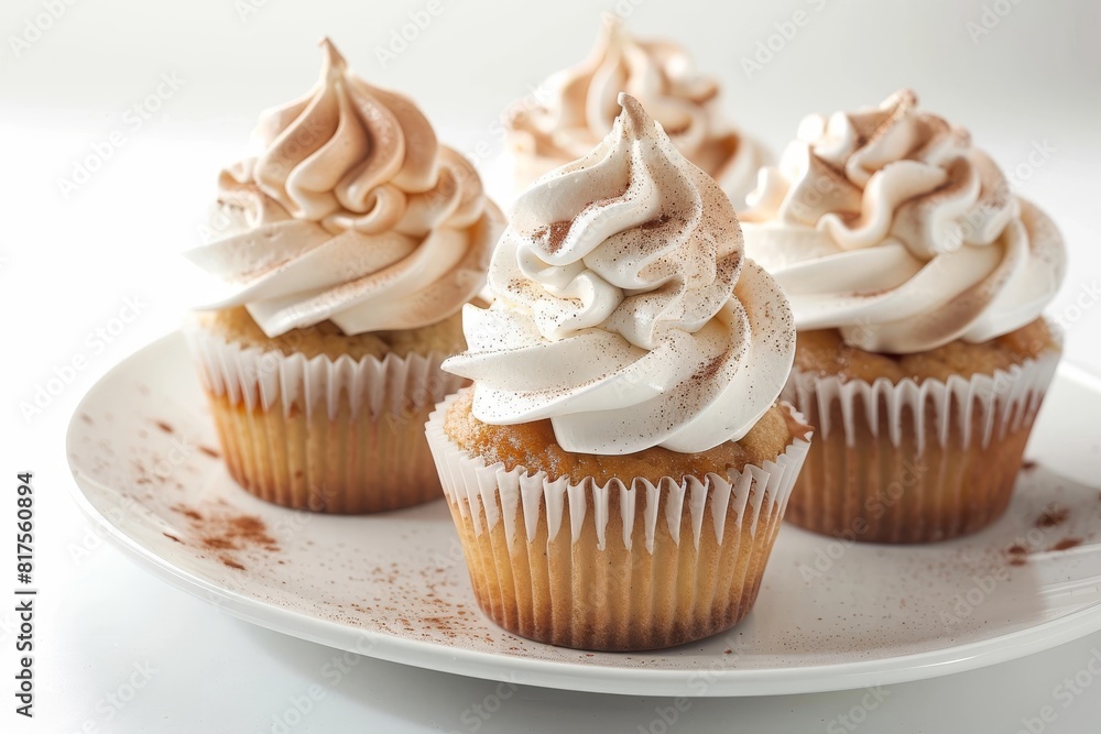 Divine Apple Meringue Cupcakes with Delicate Meringue Frosting Divine Apple Meringue Cupcakes with Delicate Meringue Frosting