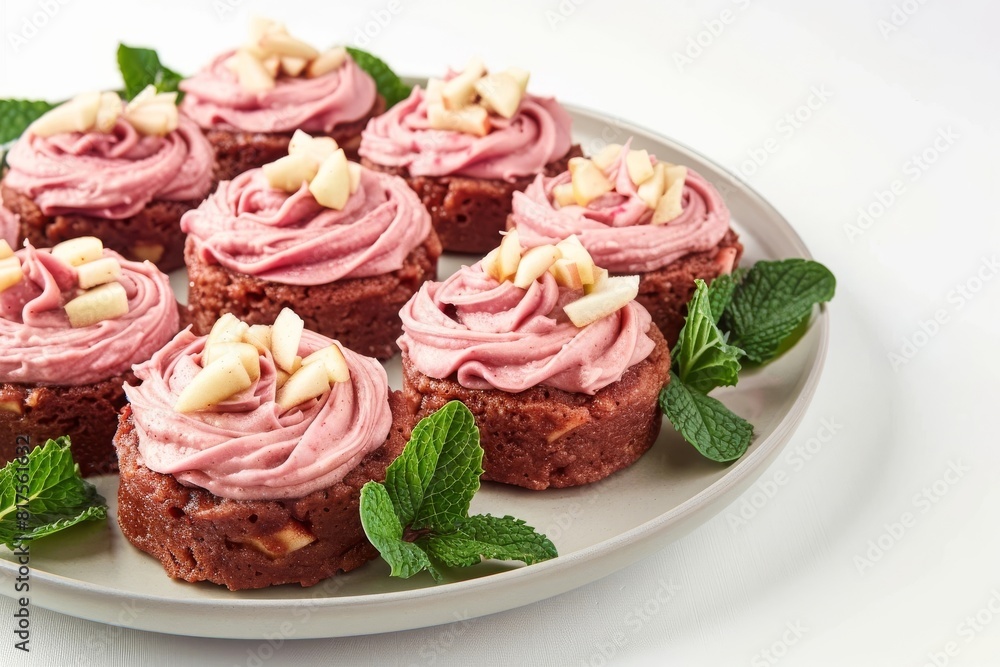 Delectable Apple Crunch Pupcakes with Crunchy Apple Chips Delectable Apple Crunch Pupcakes with Crunchy Apple Chips