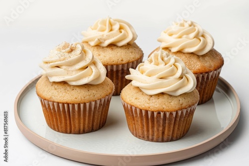 Elegant and Delicious Apple Cupcakes with a Hint of Nutmeg