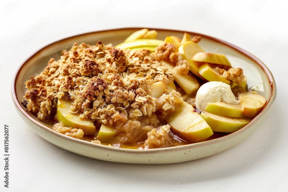 Irresistible Apple Crisp with Cinnamon and Nutmeg Spices Irresistible Apple Crisp with Cinnamon and Nutmeg Spices