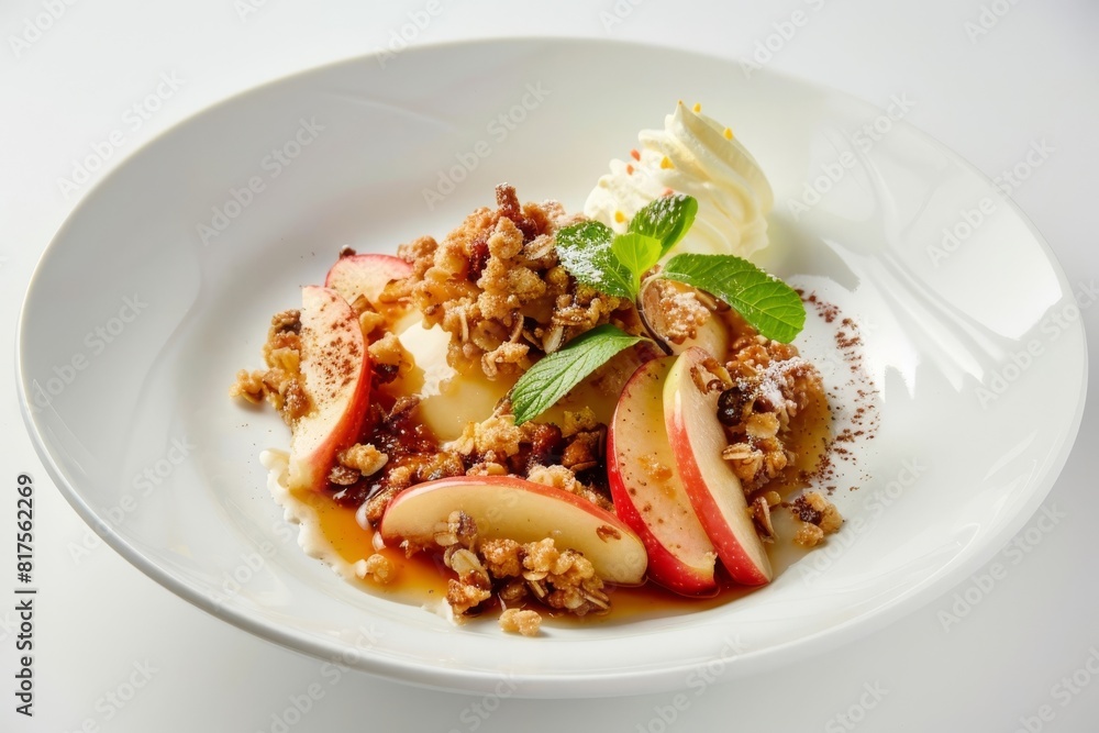Irresistible Apple Crisp with Zesty Lemon and Orange Zest Irresistible Apple Crisp with Zesty Lemon and Orange Zest