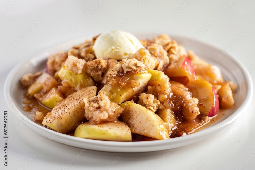Indulgent Apple Crisp with Sweet-Tart Granny Smith Apples Indulgent Apple Crisp with Sweet-Tart Granny Smith Apples