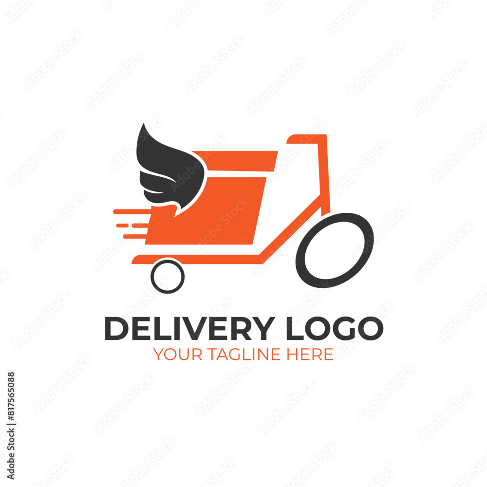 Vector logistic delivery logo design business template collection Vector logistic delivery logo design business template collection
