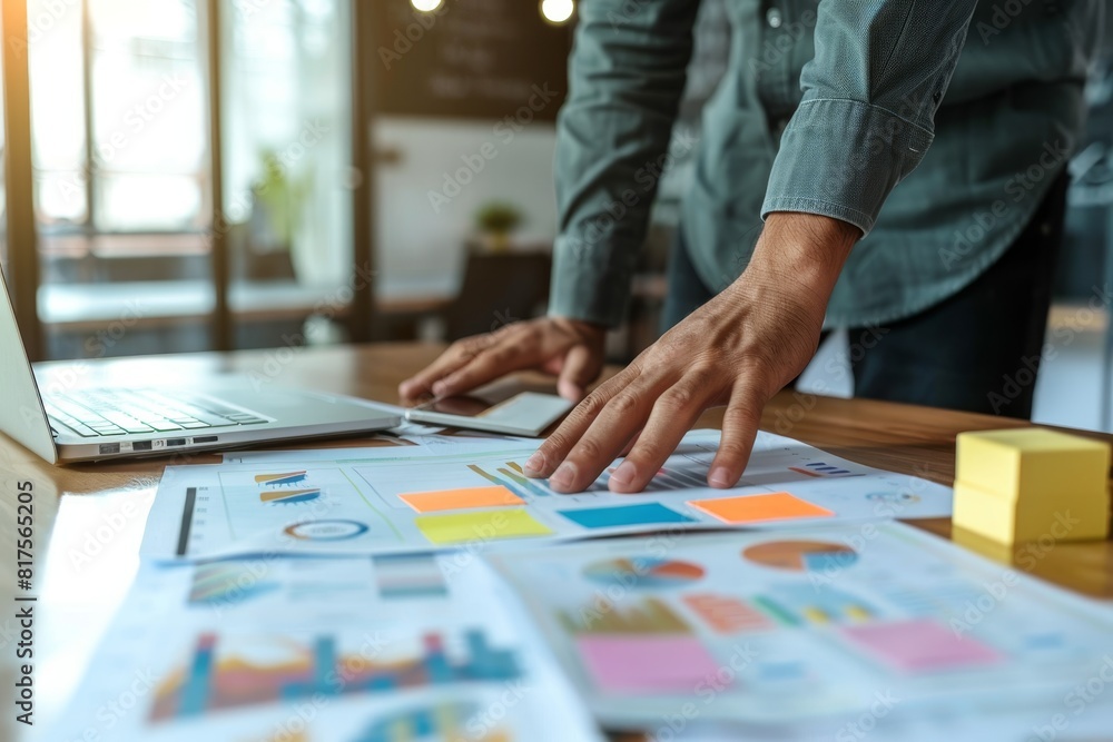 Fototapeta premium Explore winning strategies with dynamic visuals of recommendations