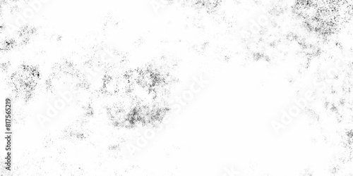 Vector grunge black and white crack paper texture design and texture of a concrete wall with cracks and scratches background.  abstract vintage of old surface dusty rough texture background.