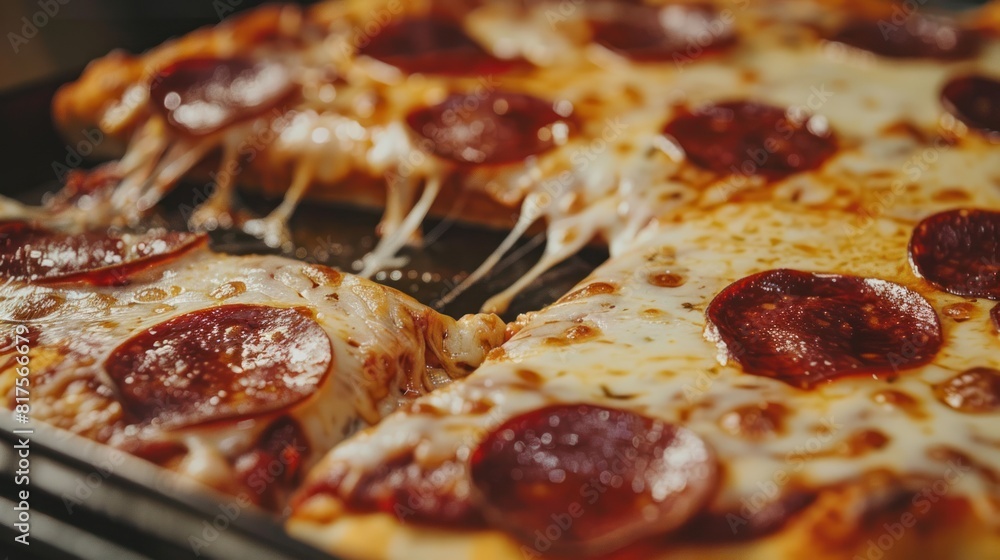 frozen pizza being pulled out of the oven, frozen pizza being pulled out of the oven,