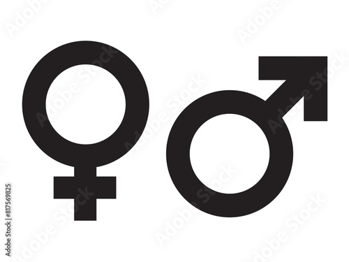 Gender symbol photo