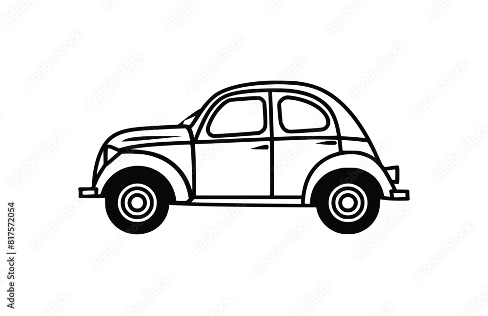 Flat Automobile icon symbol vector Illustration. Flat Automobile icon symbol vector Illustration.