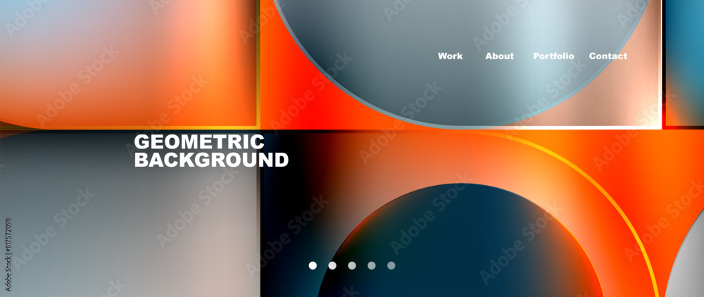Round squares, circles with fluid gradients. Vector Illustration For Wallpaper, Banner, Background, Card, Book Illustration, landing page Round squares, circles with fluid gradients. Vector Illustration For Wallpaper, Banner, Background, Card, Book Illustration, landing page