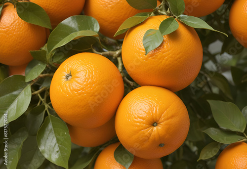 oranges on the tree photo