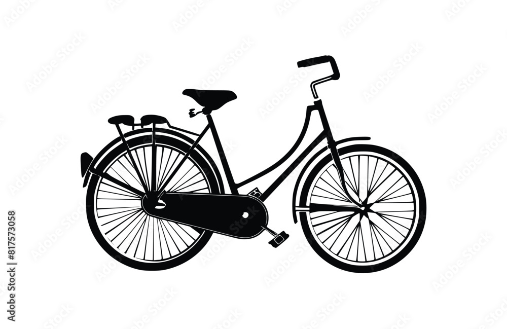 Flat Bicycle icon symbol vector Illustration. Flat Bicycle icon symbol vector Illustration.
