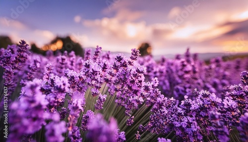 Cinematic Lavender  Macro Beauty with Shallow Depth of Field 