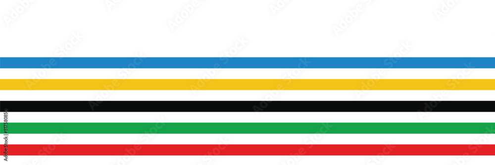 Olympics games straight lines isolated on white artboard Olympics games straight lines isolated on white artboard