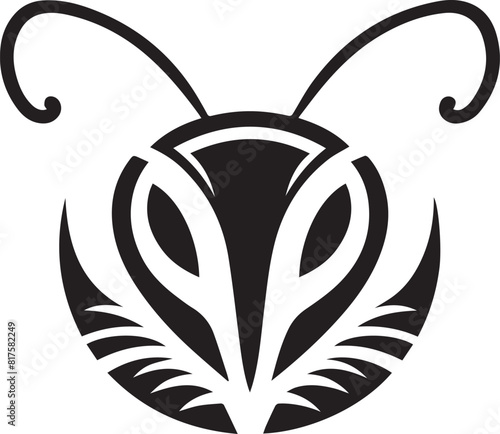 ant head logo symbol illustration photo