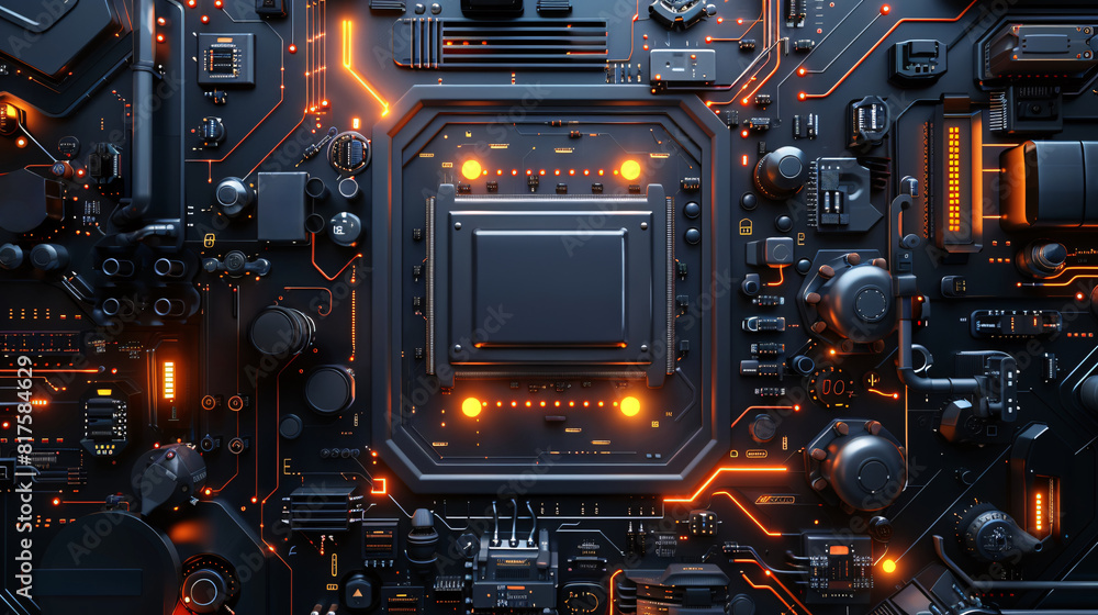 Circuit board background. Electronic computer hardware technology. Motherboard digital chip. Tech science background. Circuit board background. Electronic computer hardware technology. Motherboard digital chip. Tech science background.